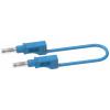 Electro PJP 2217/600V-CD1-200Bl měřicí kabel banánková zástrčka banánková zástrčka 2.00 m modrá 1 ks