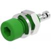 Electro PJP 224-M5-C-CD1-V zdířka pro banánek Ø pin: 2 mm zelená 1 ks