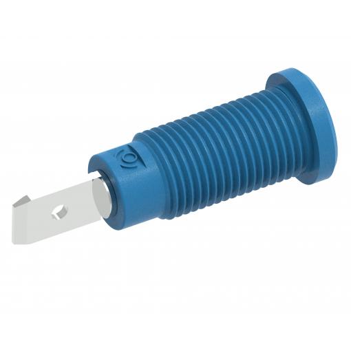 Electro PJP 228-2-I-CD1-Bl bezpečnostní vestavná zásuvka 4 mm modrá 1 ks