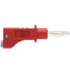 Electro PJP 2117-CD1-200R měřicí kabel banánková zástrčka banánková zástrčka 2.00 m červená 1 ks
