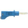 Electro PJP 2117-CD1-50Bl měřicí kabel banánková zástrčka banánková zástrčka 50 cm modrá 1 ks
