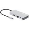 Manhattan USB-C® dokovací stanice 130615 Vhodné pro značky (dokovací stanice pro notebook): univerzální napájení USB-C®