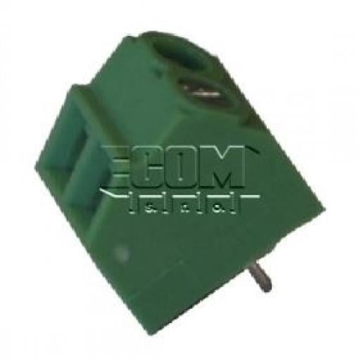 Svorkovnice šroubovací DG381S-3.50-02P-14, 45°, 2 póly, 130 V / 10 A