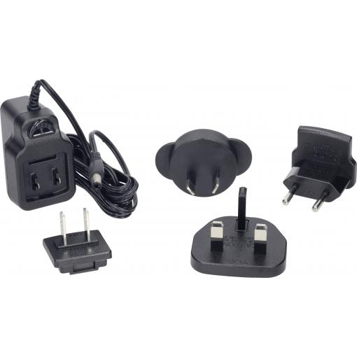 TT Electronics SW4453-C2 zásuvkový napájecí adaptér, nastavitelný, s australským adaptérem, s adaptérem pro Evropu, s britským adaptérem, s americkým