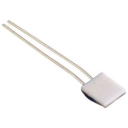 Teplotní čidlo PT100, rozměry 2,3 × 2,1 mm, vývody 10 mm