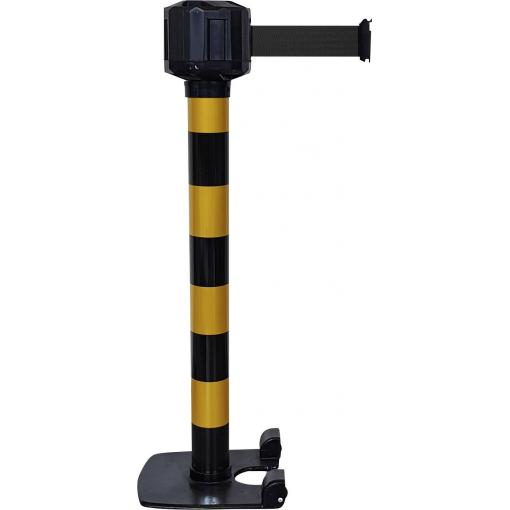 VISO RXLO1050NJBK Černá, upínací, voděodolná, Swa/žlutá (Ø x v) 80 mm x 99 cm