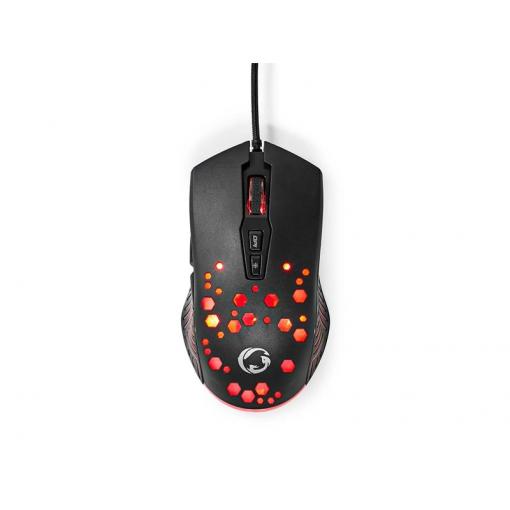 Myš drátová NEDIS GMWD410BK herní