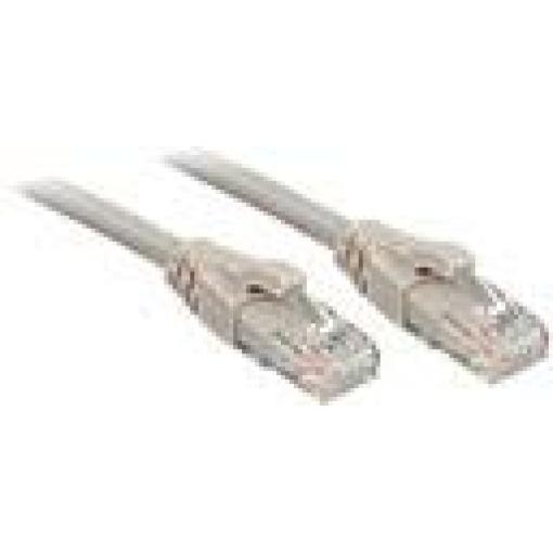 LINDY 48007 RJ45 síťové kabely, propojovací kabely CAT 6 U/UTP 10.00 m šedá 1 ks