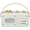 Sangean RA-101 A500524 Akumulátorové rádio, FM, Bluetooth, AUX, s akumulátorem, Ivory , zlatá