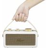 Sangean RA-101 A500524 Akumulátorové rádio, FM, Bluetooth, AUX, s akumulátorem, Ivory , zlatá