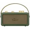 Sangean RA-101 A500523 Akumulátorové rádio, FM, Bluetooth, AUX, s akumulátorem, zelená, zlatá
