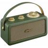 Sangean RA-101 A500523 Akumulátorové rádio, FM, Bluetooth, AUX, s akumulátorem, zelená, zlatá