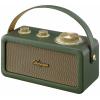 Sangean RA-101 A500523 Akumulátorové rádio, FM, Bluetooth, AUX, s akumulátorem, zelená, zlatá
