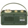 Sangean RA-101 A500523 Akumulátorové rádio, FM, Bluetooth, AUX, s akumulátorem, zelená, zlatá