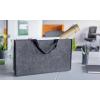 Sigel Taška přes rameno BA411 50 cm x 28 cm x 15 mm tmavě šedá S rukojetí: Ano S ramenním popruhem: Ano