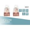 Digitus DK-1644-300 RJ45 síťové kabely, propojovací kabely CAT 6 S/FTP 30.00 m šedá 1 ks