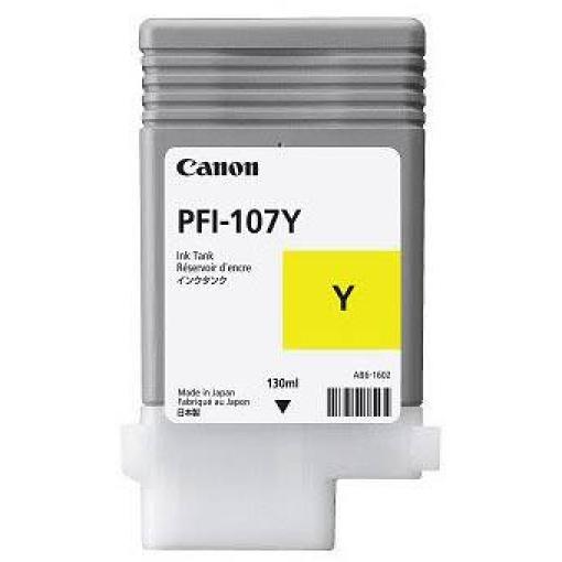 Canon Ink PFI-107 Y originál Single žlutá 6708 B 001