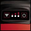 Einhell GE-CF 18/2200 Li Power X-Change Akumulátorový ventilátor červená možné napájení z akumulátru, možná montáž na zeď