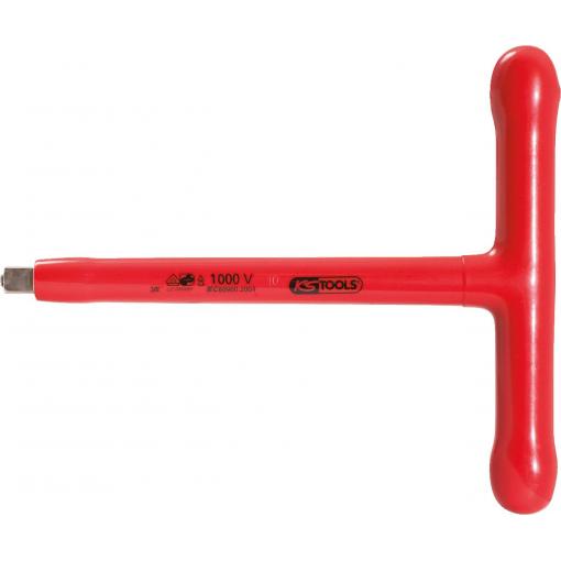 3/8 nástrčný klíč s T-rukojetí a ochrannou izolací, 200 mm KS Tools 117.3820