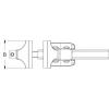 KS Tools svěrák, 914.0031, Rozpětí (max.): 120 mm