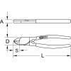 KS Tools 1180091 118.0091 štípací kleště na kabely