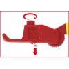Odizolovací kleště s ochrannou izolací, 240 mm KS Tools 117.3901