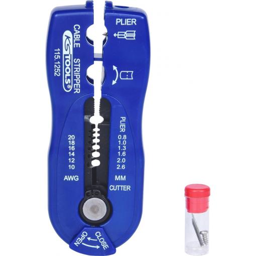 KS Tools 115.1252 1151252 odizolovací nářadí 0.20 do 0.80 mm²