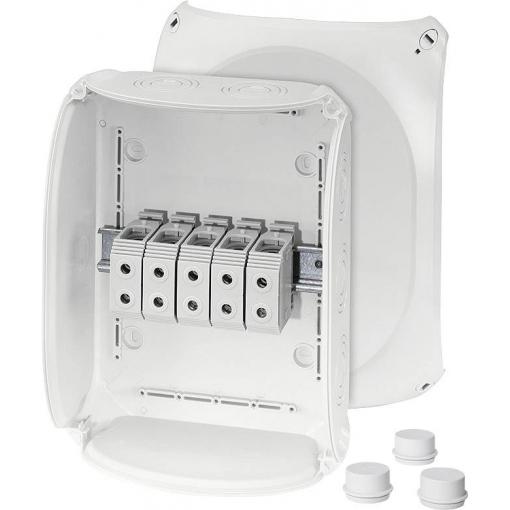 Hensel 62000018 rozbočovací krabice (d x š x v) 122 x 295 x 225 mm šedobílá (RAL 7035) IP55, IP65 1 ks