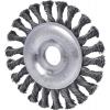 KS Tools 340.0043 Kartáč s ocelovým drátem 0,5 mm, Ø 125 mm