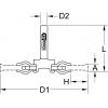KS Tools 340.0039 Kartáč z ocelového drátu 0,5 mm, Ø 75 mm