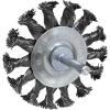 KS Tools 340.0039 Kartáč z ocelového drátu 0,5 mm, Ø 75 mm
