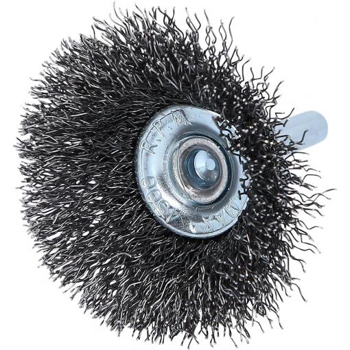 KS Tools 340.0001 Ocelový kartáč 0,3 mm, Ø 38 mm
