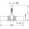 KS Tools 340.0029 Ocelový kotouč, 0,3 mm, Ø 50 mm