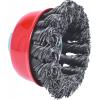KS Tools 340.0022 Ocelový kartáč 0,5 mm, Ø 65 mm