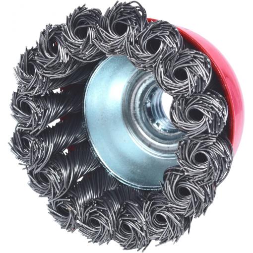 KS Tools 340.0022 Ocelový kartáč 0,5 mm, Ø 65 mm