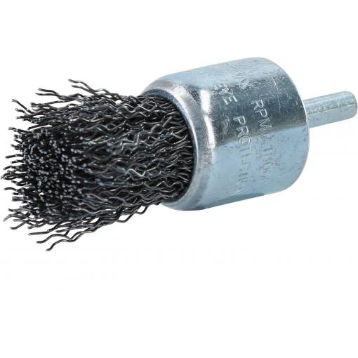 KS Tools 340.0021 Ocelový štětcový kartáč 0,5 mm, Ø 30 mm