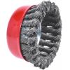 KS Tools 340.0024 Ocelový kartáč 0,5 mm, Ø 90 mm