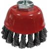 KS Tools 340.0024 Ocelový kartáč 0,5 mm, Ø 90 mm