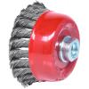 KS Tools 340.0024 Ocelový kartáč 0,5 mm, Ø 90 mm
