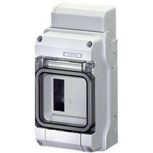 Hensel 6100055 KV 9103 malý rozváděč na omítku Počet modulů (šířka) = 3 Počet řádků = 1 Obsah 1 ks
