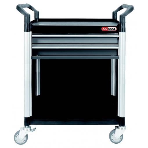KS Tools 800.0031 servisní vozík plast Barva: černostříbrná