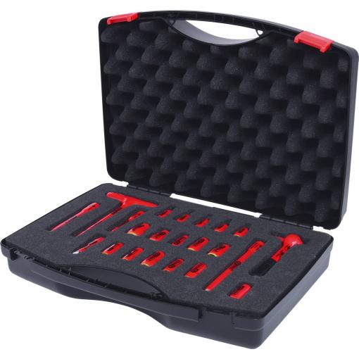 Sada nástrčných klíčů 1/4 s izolovanými nástroji, 22 ks KS Tools NEW-46695