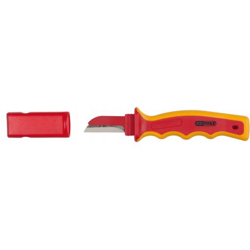 Nůž na kabely s ochrannou izolací, 205 mm KS Tools 117.1304