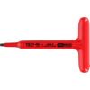 Inbusový klíč Torx s T rukojetí, s ochrannou izolací, T27, 160 mm KS Tools 117.2416