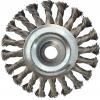 KS Tools 340.0047 Nerezový kartáč na ocelové dráty 0,5 mm, Ø 125 mm