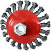 KS Tools 340.0051 Nerezový kartáč kuželového tvaru, ocelový drát, 0,5 mm, Ø 115 mm