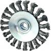 KS Tools 340.0051 Nerezový kartáč kuželového tvaru, ocelový drát, 0,5 mm, Ø 115 mm