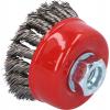 KS Tools 340.0026 Nerezový ocelový hrncový kartáč 0,5 mm, Ø 75 mm