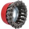 KS Tools 340.0026 Nerezový ocelový hrncový kartáč 0,5 mm, Ø 75 mm