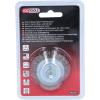 KS Tools 340.0011 Nerezový kartáč 0,3 mm, Ø 38 mm